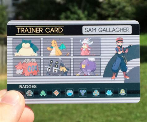 Pokemon Trainer Card Maker Automatic