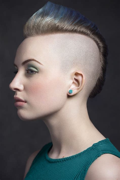 Get Inspired Magazine Discover Inspiring Work Shaved Hair Women Short Hair Styles Shaved Hair