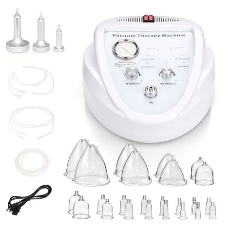 Portable Vacuum Therapy Massage Breast Enhancement Machine Pump Cup Enhancer Lymphatic Drainage