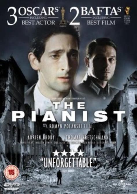 The Pianist 2002 British Movie Cover