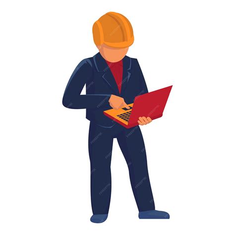 Premium Vector Supervisor Construction Icon Cartoon Of Supervisor