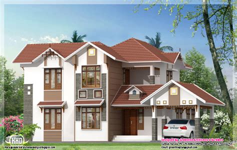 2012 Sqft 3 Bedroom Kerala Style Home Design Kerala Home Design And