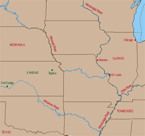 Sherlockian Atlas Map Of Midwestern Usa
