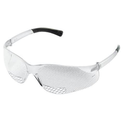 Mcr Safety Bearkat Bkh10 Safety Glasses Bk1 Magnifier 1 0 Strength Clear Lens