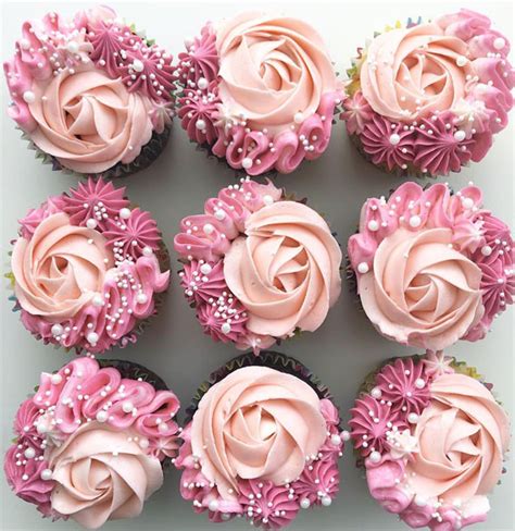59 Pretty Cupcake Ideas For Wedding And Any Occasion Pink Peach And