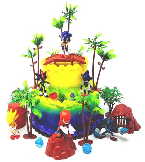 Buy Sonic And Friends Deluxe Game Scene Birthday Party Cake Topper
