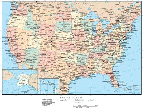 Map Of Major Us Interstate Highways —