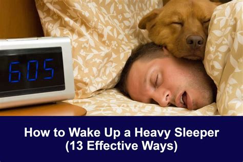 13 Effective Ways To Wake Up A Heavy Sleeper