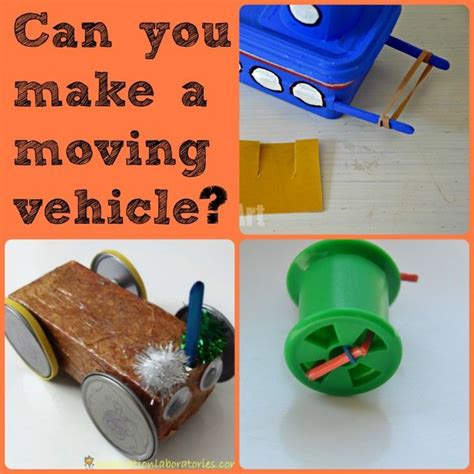 Science For Kids Vehicle Challenge Preschool Science Activities Simple Machines Simple