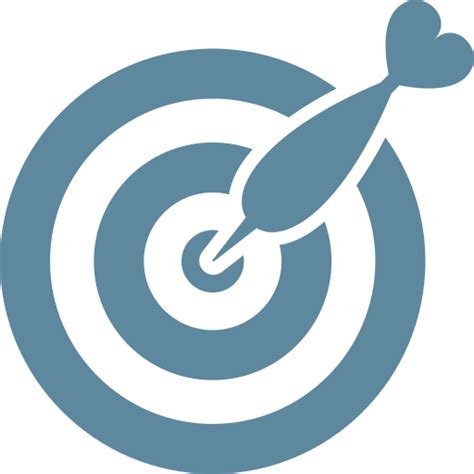 Achievement Arrow Goal Marketing Objective Success Target Icon
