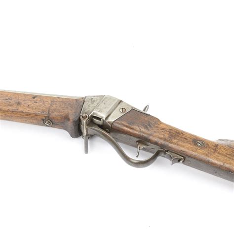 Us Civil War Confederate Linked Sharps 1853 Type Slant Breach Rifle