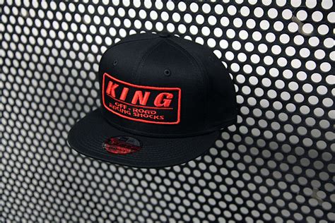 King Shocks 9fifty Red Snapback Cap