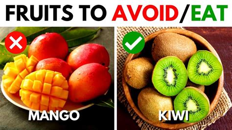 7 Healthy Fruits You Should Be Eating And 7 You Shouldnt Youtube