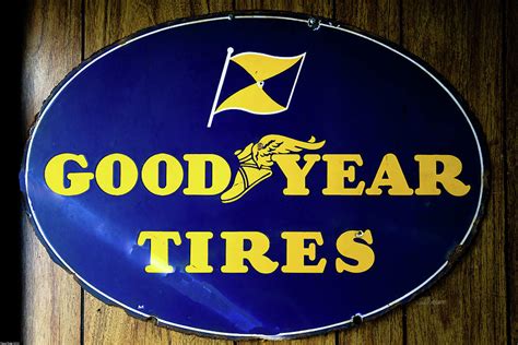 Goodyear Tires Sign Photograph By Sam Tyler