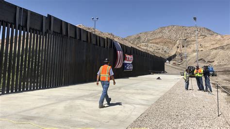 Privately Funded Border Wall Near Completion In New Mexico Npr