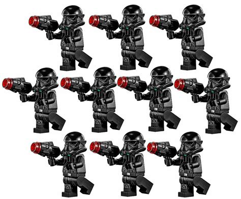 Lego Star Wars Lot Of 10 Minifigures Imperial Death Trooper Minifig