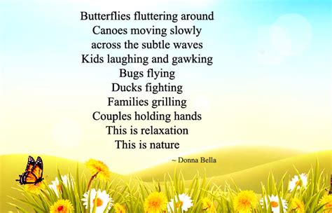 Short Poem On Nature In English For Class 5