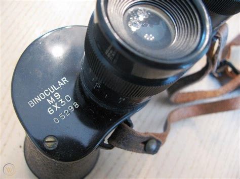 Xtra Nice Ww Ii Us Army 1942 M9 Field Binoculars Universal Camera Wpb