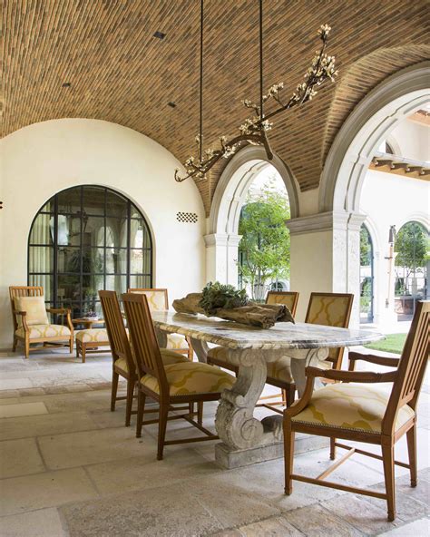 Mediterranean Outdoor Luxury Dallas Interior Design Outdoor Rooms