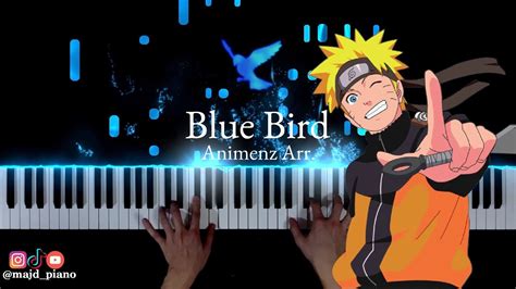 Blue Bird Naruto Shippuuden Op3 Piano Tutorial Synthesia Animenz