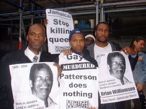 Uk Indymedia Slain Jamaican Gay Leader Honoured In London