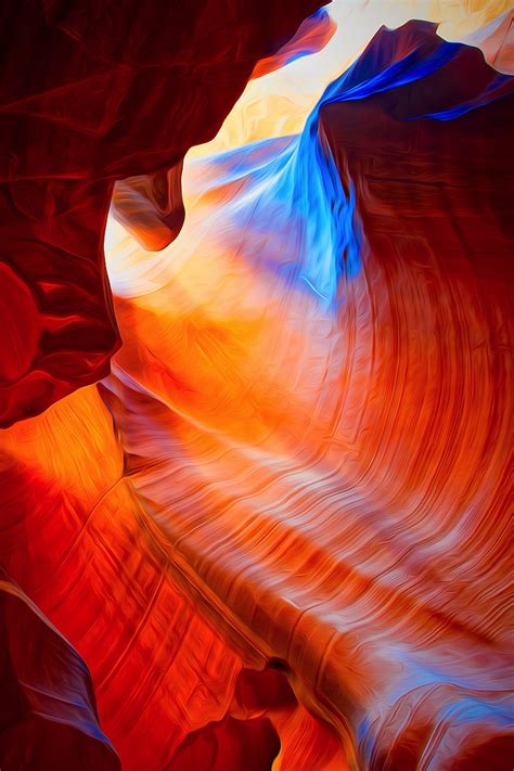 Antelope Canyon Arizona By Gregory Boratyn Shockblast