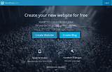How To Create A Free Website Using Wordpress