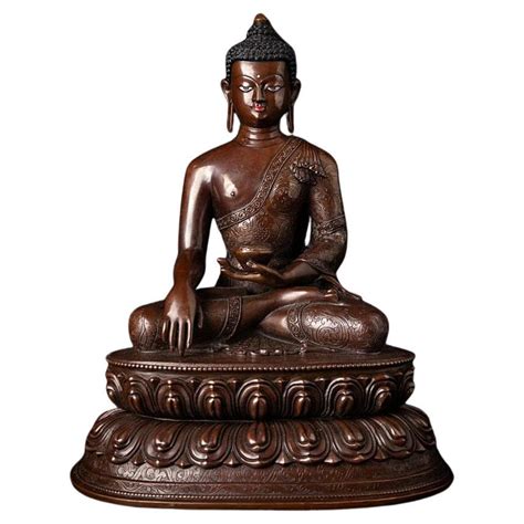 High Quality Old Bronze Nepali Buddha Statue From Nepal For Sale At 1stdibs