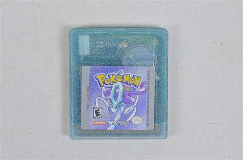 Sold Pokemon Crystal Version Nintendo Game Boy Color 2001