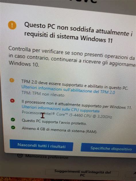 Windows 11 Cosa Fare Se Non Fosse Possibile Il Passaggio