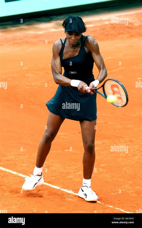 Venus Williams Of Usa In Action During Her Match Against Ashley