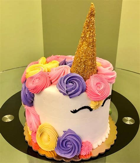 Unicorn Layer Cake Classy Girl Cupcakes