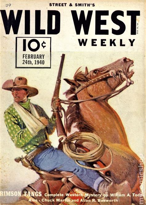 Wild West Weekly 1927 1943 Street And Smith Pulp Comic Books