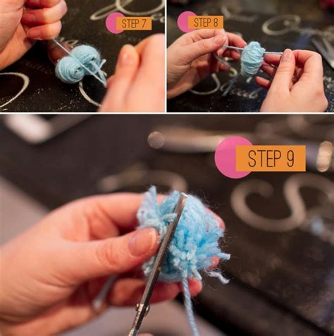 How to make pom poms from yarn pompons basteln. 1001 + Ideen für Pompons basteln zum Entlehnen