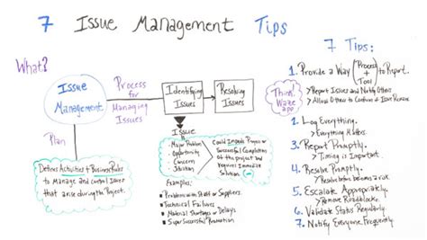 8 Steps For Better Issue Management Projectmanager