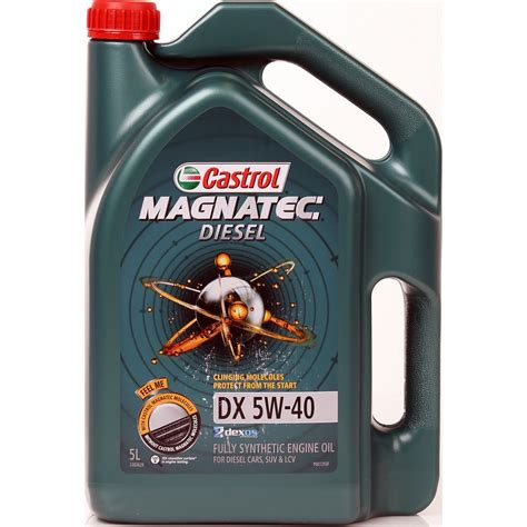 Castrol Magnatec Diesel Dx Engine Oil 5w 40 5 Litre Cut Price Parts