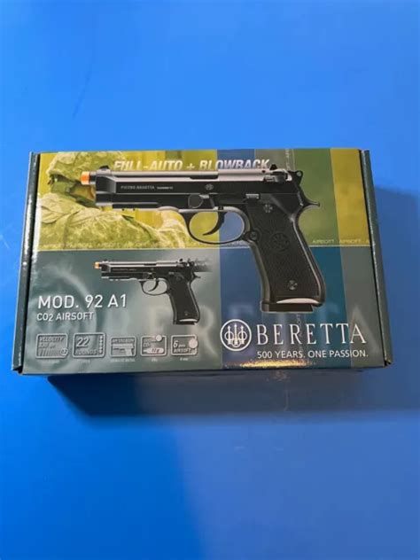 UMAREX BERETTA M92 A1 CO2 Full Auto BB Air Gun Pistol 310FPS Black
