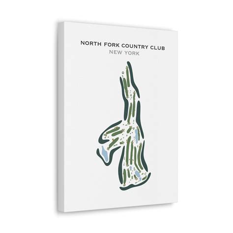 Buy The Best Printed Golf Course North Fork Country Club New York