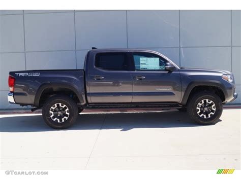 2017 Magnetic Gray Metallic Toyota Tacoma Trd Off Road Double Cab 4x4