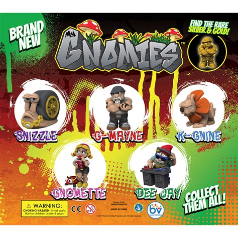 Gnomies Double Sided Printed Display A 8″ X 9″ Brand Vending Products