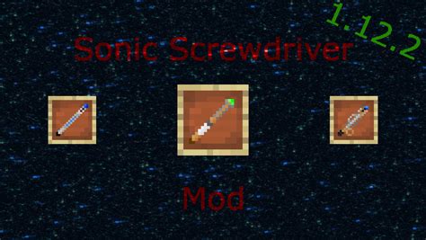 Sonic Screwdriver Mod Mcreator