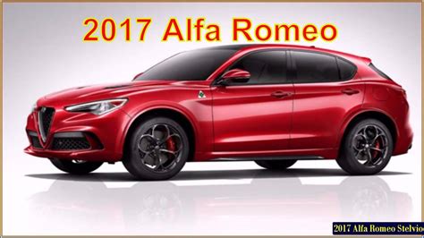 The 2017 alfa romeo giulia is one of the best luxury small cars on the market. New Alfa Romeo 2017 Stelvio SUV Reviews - YouTube