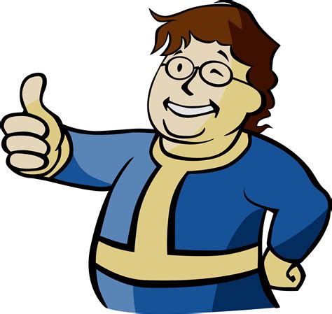 Download Hd Picture Stock Vault Boy Png For Free Download Fallout