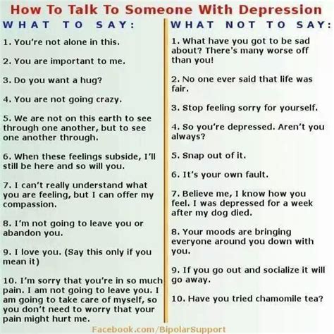 Things Not To Say To Someone With Depression