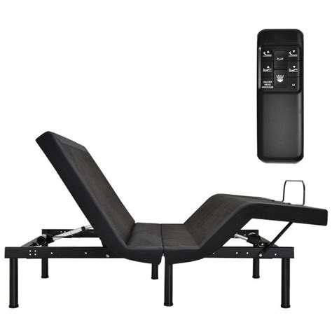 Adjustable Electric Bed Frame With Massage Remote Control