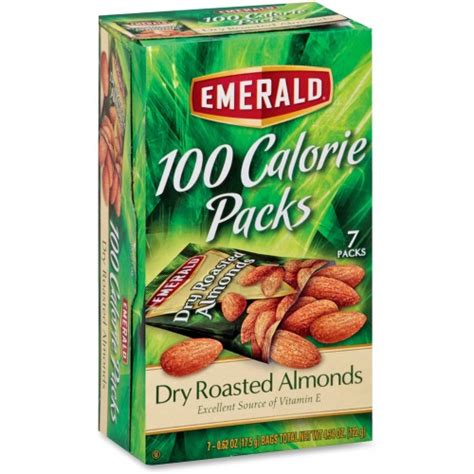 Emerald Diamond 100 Calorie Packs Dry Roasted Almonds Dfd34895