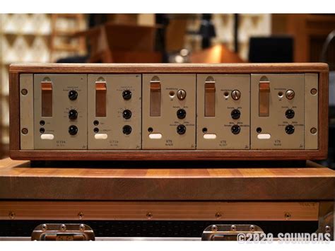 Telefunken Rack U73b X2 And V76m X3 Racked Preamps For Sale Soundgas