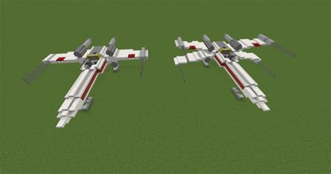 T 65 X Wing Starfighter Star Wars X Wing Minecraft Project