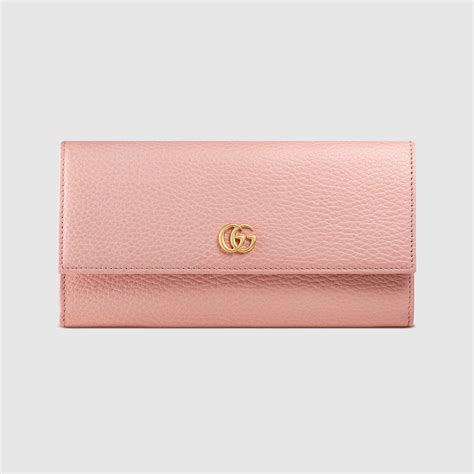 Be the first to know when something you want goes on sale. Leather continental wallet - Gucci Women's Wallets ...