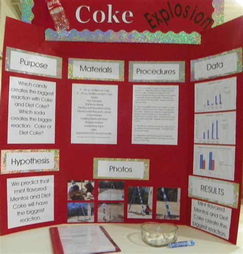 It is important to present your experimental data in a specific format, . High School Science Fair Projects | Science Fair 2011 ...